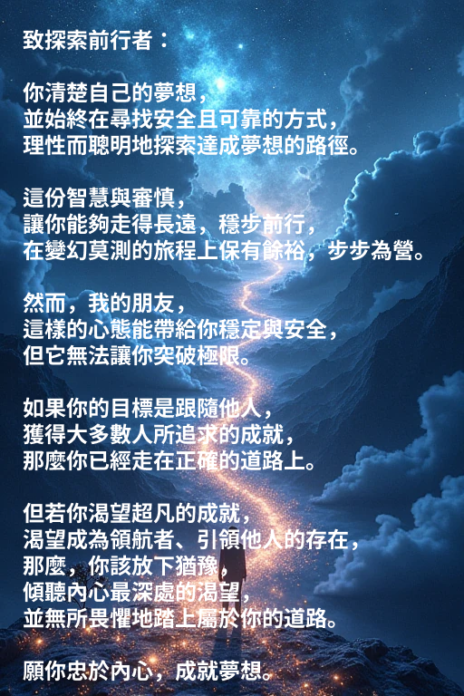 探索前行者